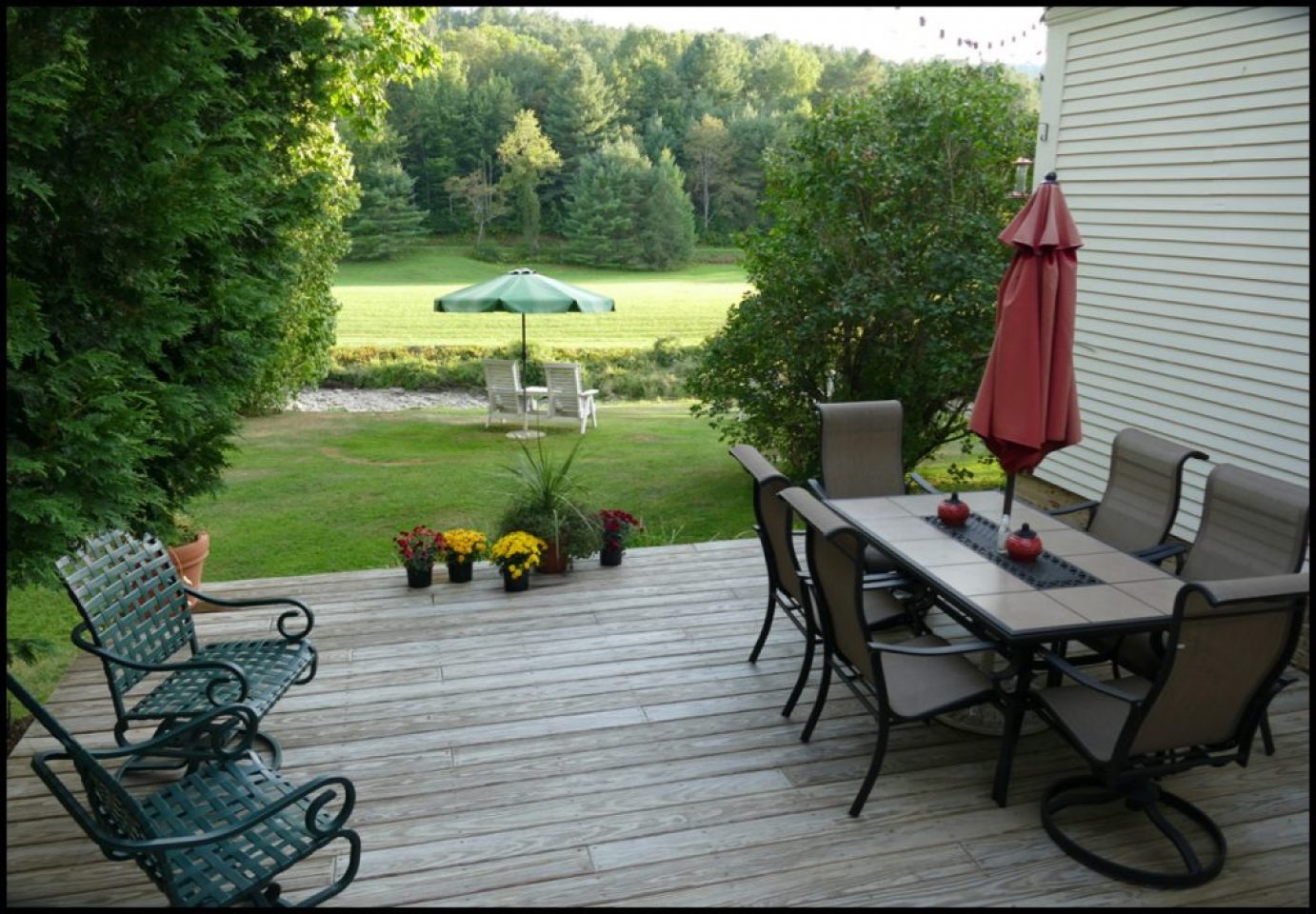 woodbridge inn deck