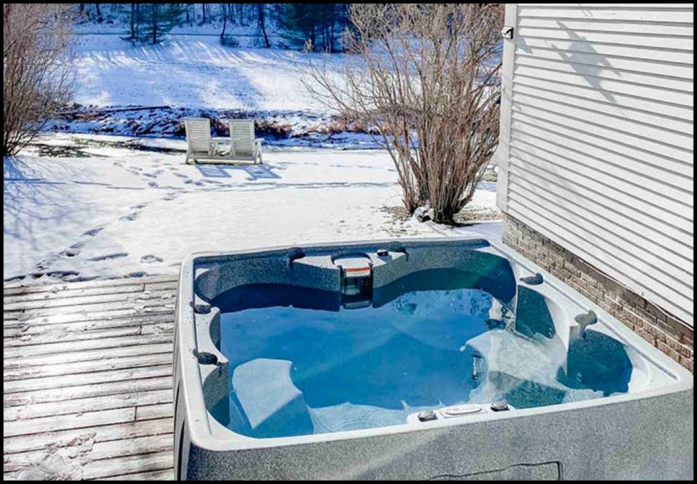 woodbridge inn hot tub